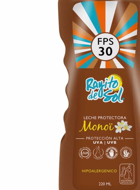 Leche Rayito de Sol Protectora Monoi FPS-30 220 g-1