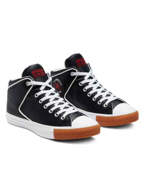 Zapatilla Urbana Black Chuck Taylor High Stre Hombre-2