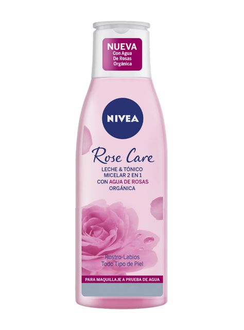 Leche Nivea & Tónico Micelar Rose Care 2 en 1 200 ml-0