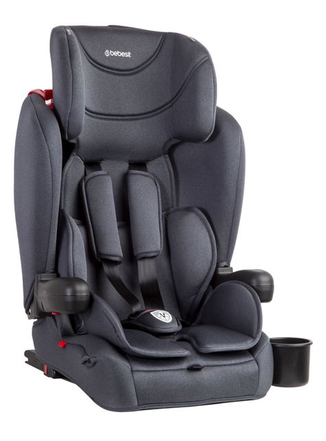 Silla de Auto Butaca Isofix SmartFix Negra Bebesit-0