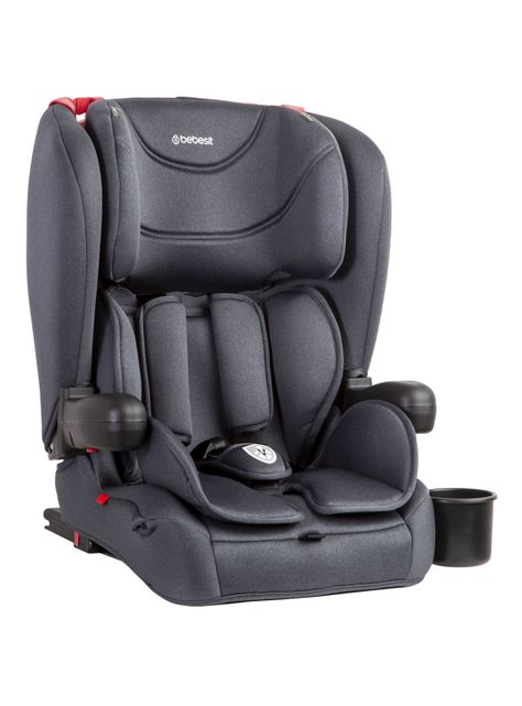 Silla de Auto Butaca Isofix SmartFix Negra Bebesit-2