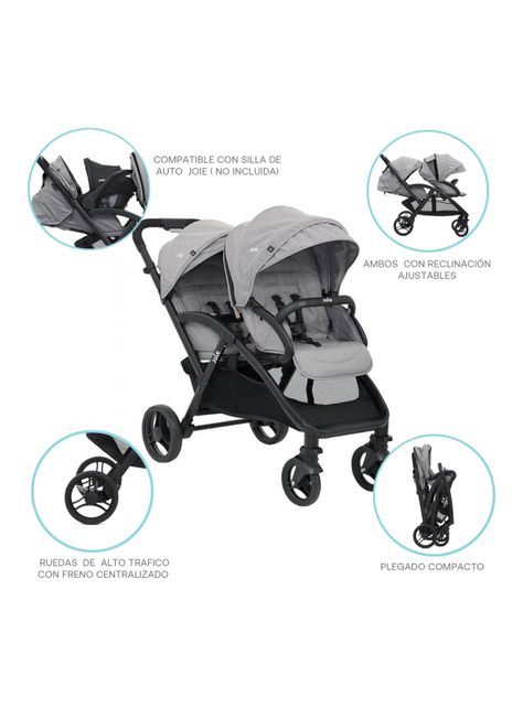 Coche Evalite Duo Pebble Joie-2