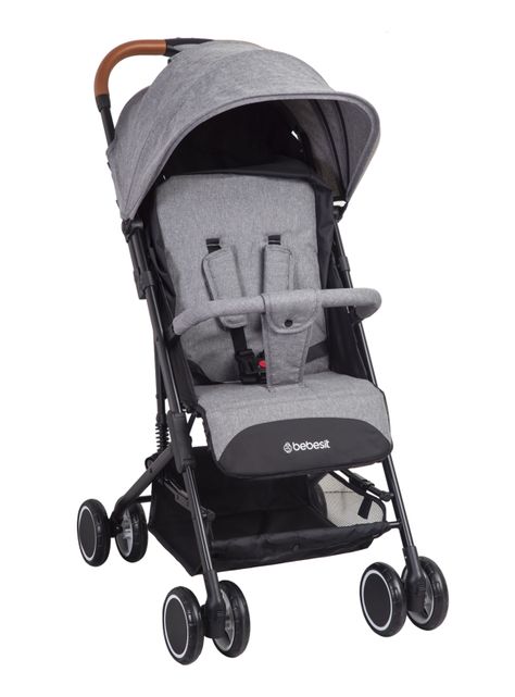Coche Paseo Maleta New Sprint Gris Bebesit-0