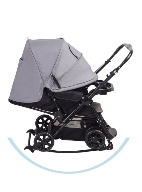 Coche Cuna Balancin Sx Gris Bebesit-3
