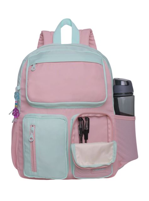 Mochila Infantil Funny Color Block Menta-2