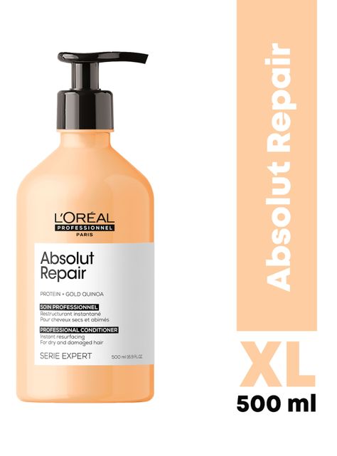 Set Reparación Profunda Absolut Repair Serie Expert Shampoo 500 ml + Acondicionador 500 ml-2