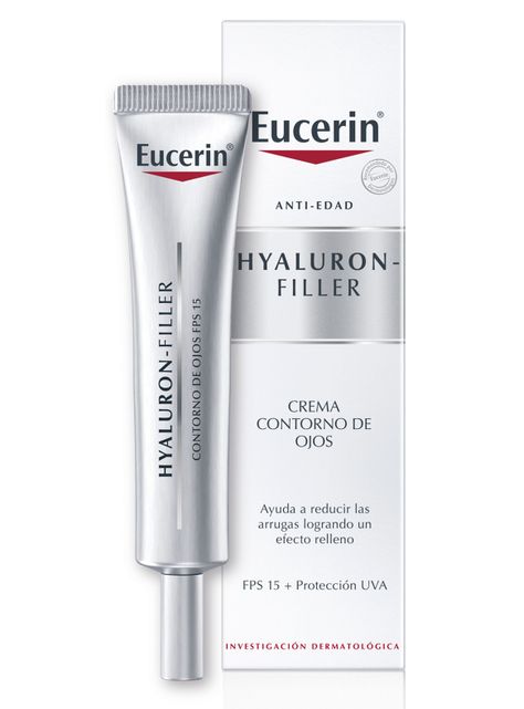 Crema Eucerin Anti Edad Hyaluron Filler Contorno Ojos Spf 15 15 ml-1