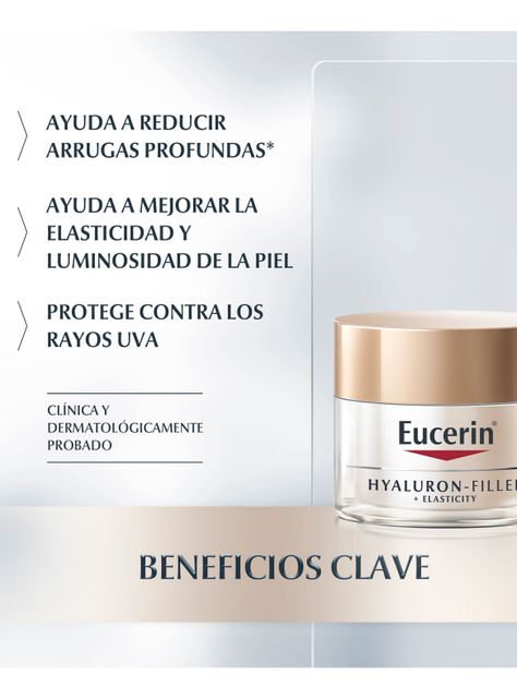 Crema Eucerin Hyaluron Filler Elasticity Día Spf15 50 ml-3