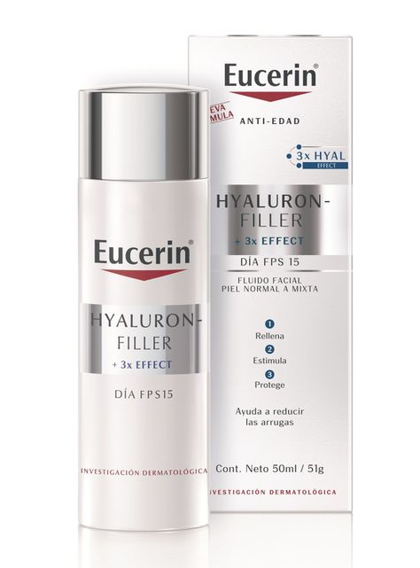 Crema Eucerin Anti Edad Hyaluron Filler Día Piel Normal Mixta 50 ml-1