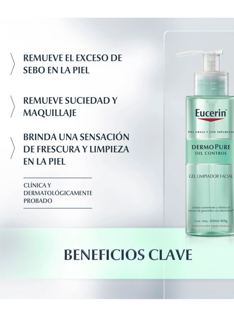 Gel Eucerin Limpiador Dermopure 200 ml-3
