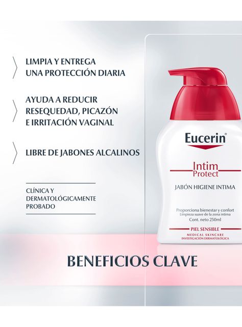Jabón Eucerin Higiene Íntima 250 ml-3