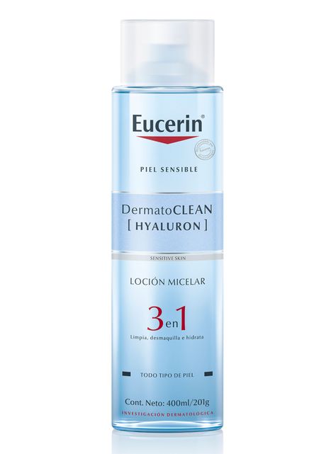 Loción Eucerin Micelar Dermatoclean 400 ml-0