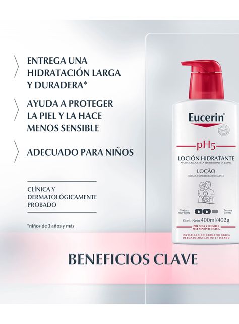Locion Eucerin Corporal Ph5 con Bomba 400 ml-3