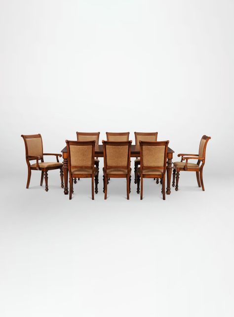 Juego de Comedor Extensible New Carrera 6 Sillas + 2 Sitiales CIC-2