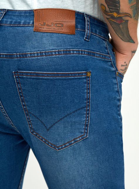 Jeans Super Skinny Azul-2