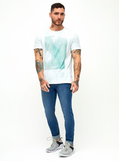 Jeans Super Skinny Azul-3