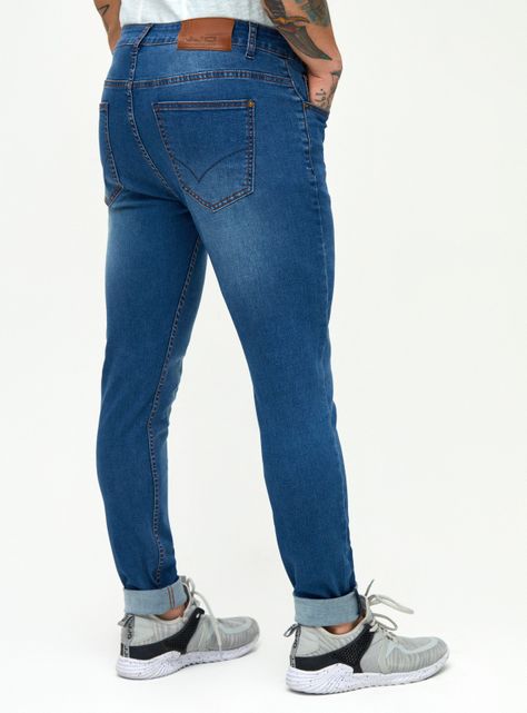 Jeans Super Skinny Azul-1
