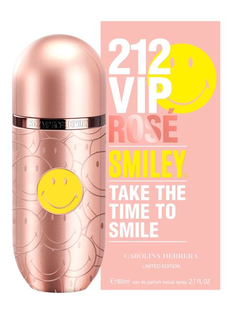 Perfume 212 VIP Rosé Smiley Mujer EDP 80 ml EDL-1
