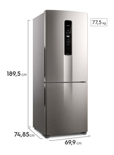 Refrigerador Bottom Freezer No Frost 488 Litros IB55S-1