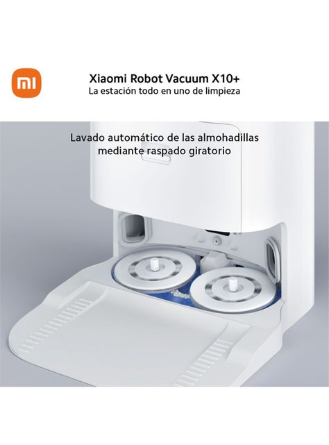 Aspiradora Robot con Base Inteligente Vacuum X10+-7