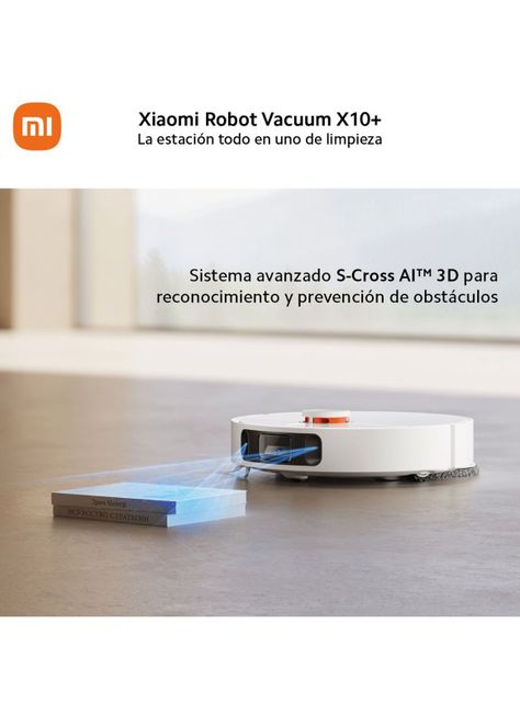 Aspiradora Robot con Base Inteligente Vacuum X10+-8