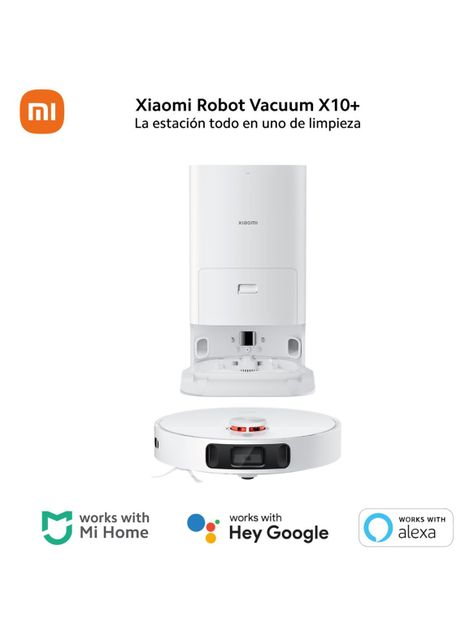 Aspiradora Robot con Base Inteligente Vacuum X10+-3