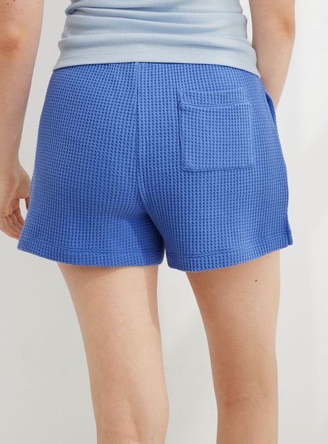 Pijama Short Waffle Aerie-1