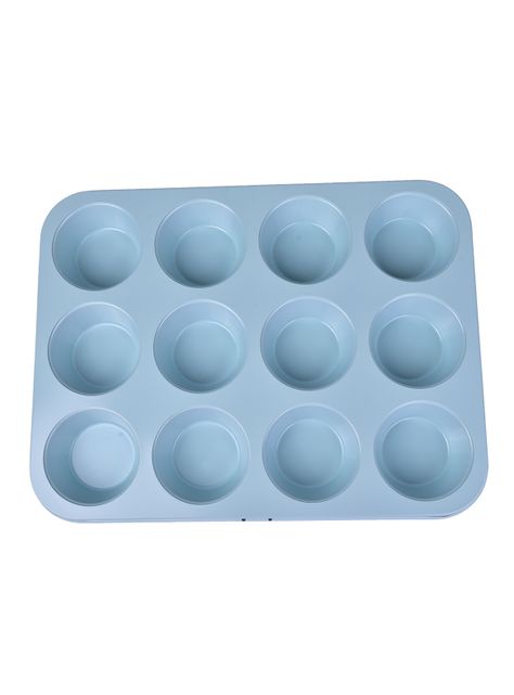 Molde 12 Muffins 35 x 27 cm Celeste Magnolia-0