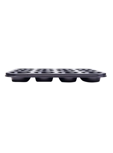 Molde 12 Muffins 35 x 27 cm Negro Magnolia-2