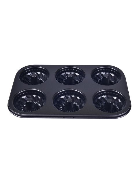 Molde 6 Bundts 27 x 18 cm Negro Magnolia-1