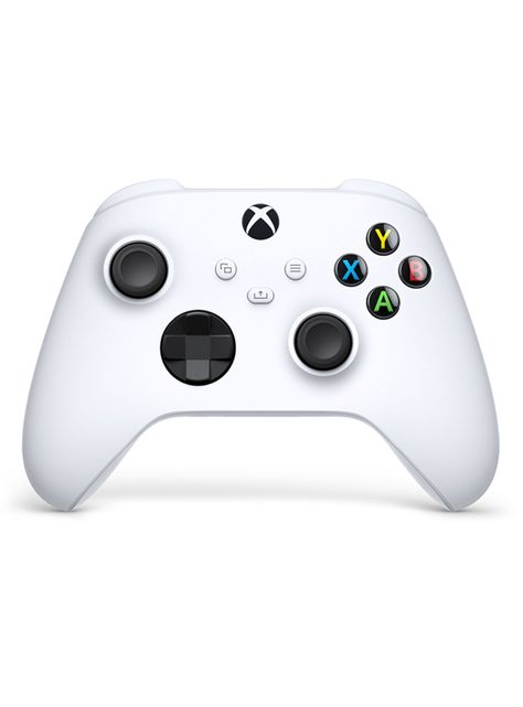 Control Xbox Inalámbrico Robot Blanco-0