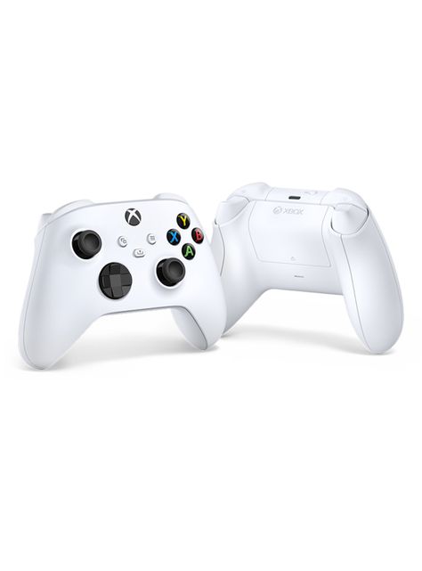 Control Xbox Inalámbrico Robot Blanco-2