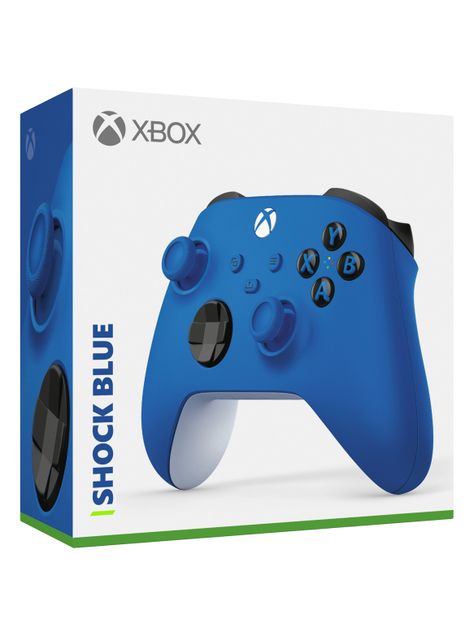Control Xbox Inalámbrico Azul Deslumbrante-3