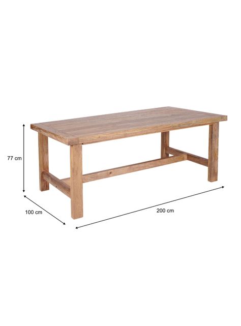 Mesa Comedor Puerto Varas 100 x 200 cm-3