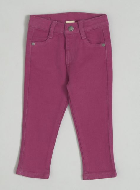 Jeans Color Liso Niño-0