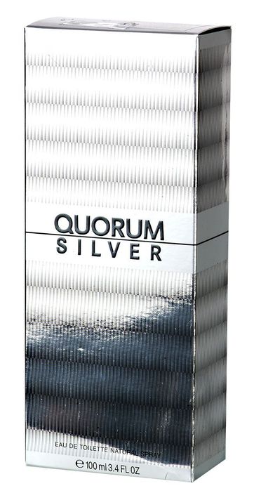 Perfume Quorum Silver Hombre EDT 100 ml-1