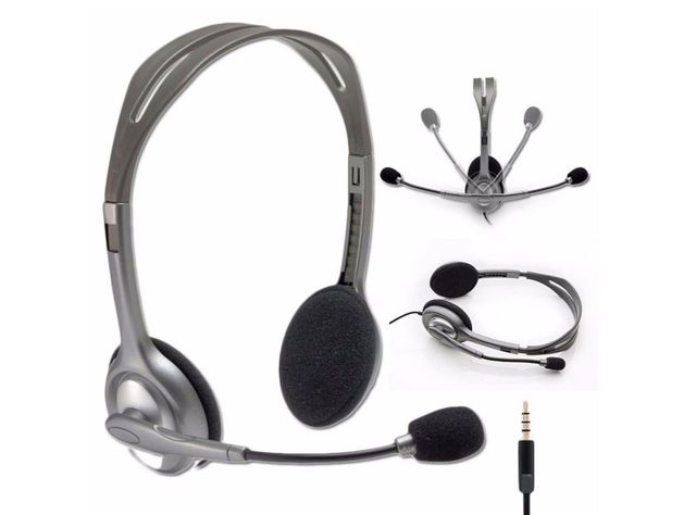 Audífonos Logitech Headset H111 Stereo 3.5 mm-2