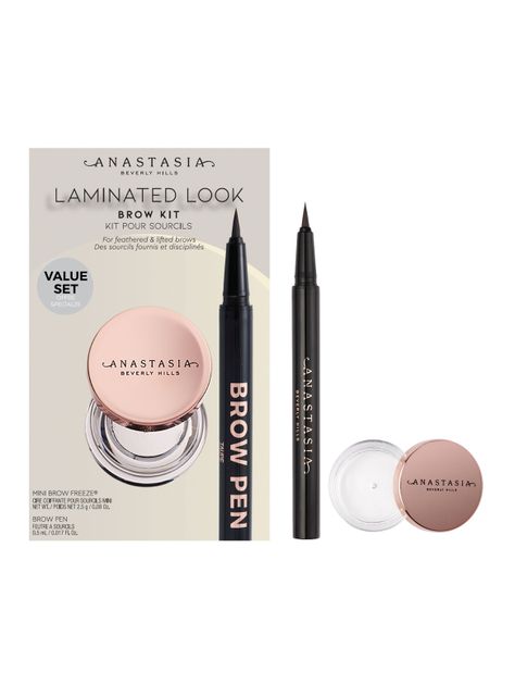 Laminated Look Brow Kit Medium Brown-0