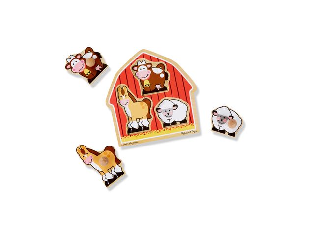 Melissa & Doug Puzzle con Tomador Granero Caramba-1