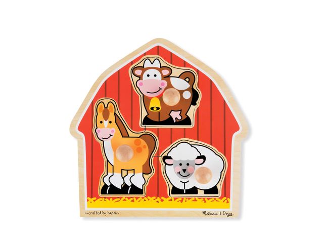 Melissa & Doug Puzzle con Tomador Granero Caramba-0