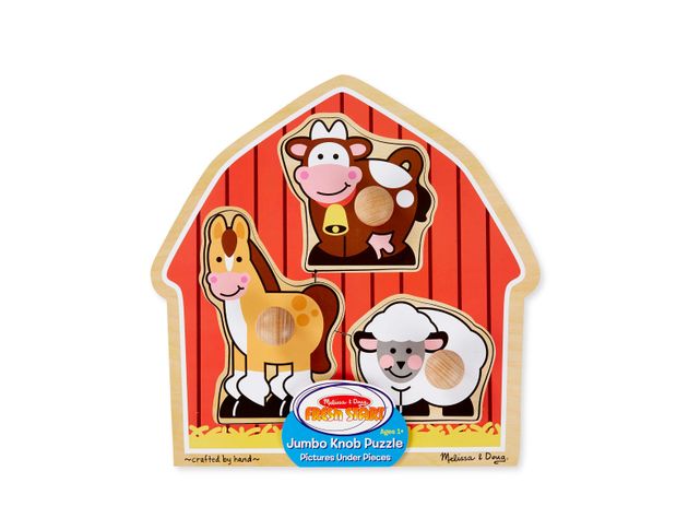 Melissa & Doug Puzzle con Tomador Granero Caramba-2