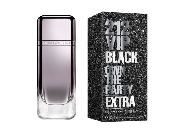 Perfume Carolina Herrera 212 Vip Black Extra Hombre EDP 100 ml-0