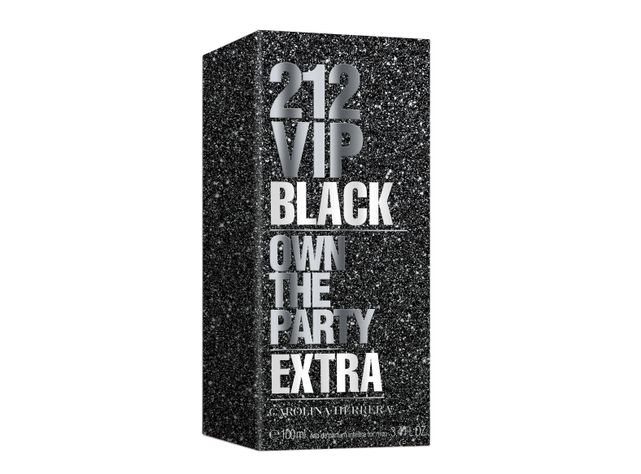 Perfume Carolina Herrera 212 Vip Black Extra Hombre EDP 100 ml-2