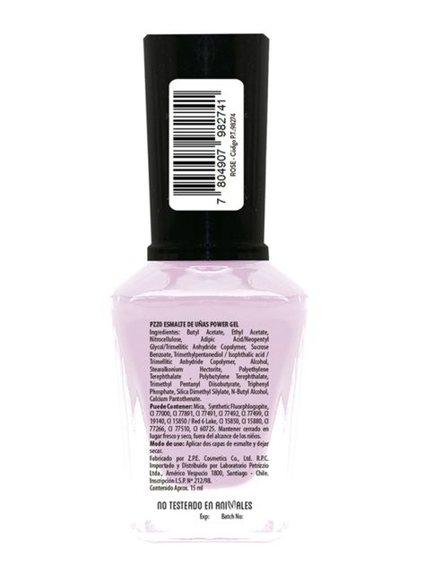 Esmalte de Uñas Power Nails Full Color + Calcio Gel Rose 15 ml-1