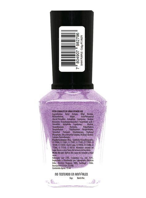 Esmalte de Uñas Power Nails Full Color + Calcio Gel Shiny Purple  15 ml-1