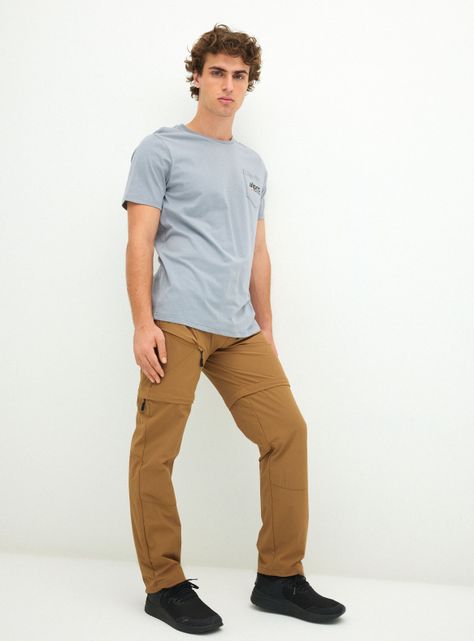 Polera con Bolsillo en Pecho y Print-3