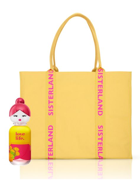 Set Perfume Sisterland Yellow Peony EDT Mujer 80 ml + Cartera Sisterland-0