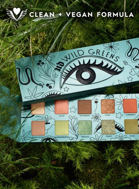 Paleta de Sombras Wild Greens Palette-3