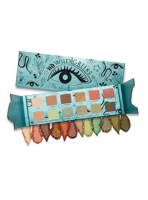 Paleta de Sombras Wild Greens Palette-0