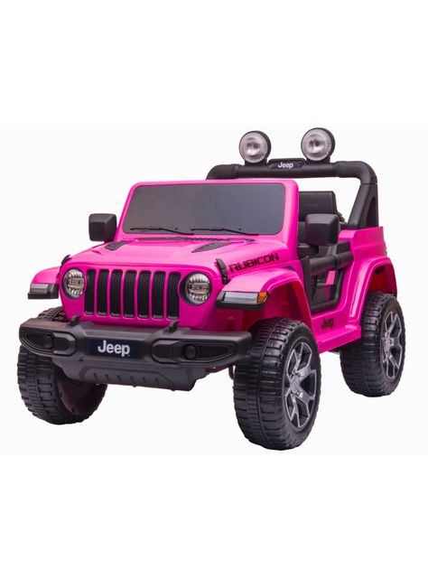 Jeep a Batería Rubicom Bateri12 Rosado-0